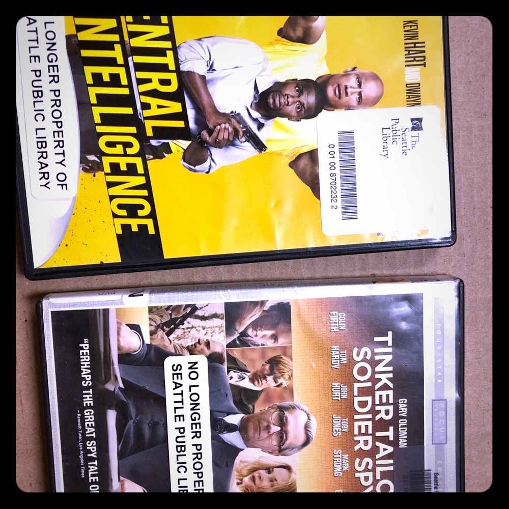 1 Pair previously viewed dvds